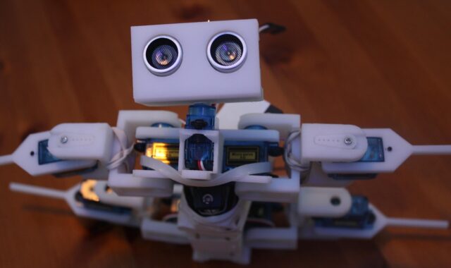 robot, servo, ultrasonic sensor, engine, recycling, hobby, electronics, project, 3d printing, ebay, components, close-up, robot, 3d printing, 3d printing, 3d printing, 3d printing, 3d printing